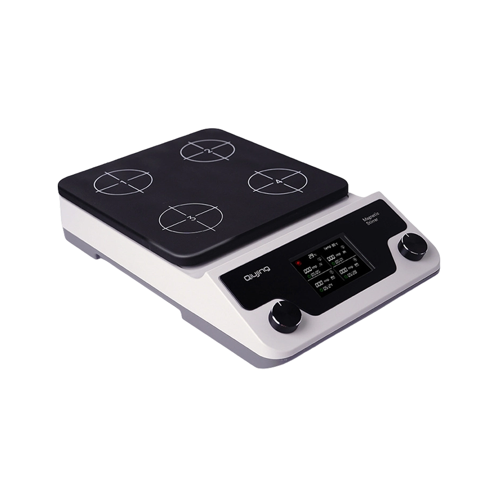 Qiujing Top Magic Series Quattuor Channel Calefacta/Exactus Magnetic Stirrer TOP4/TOP4H