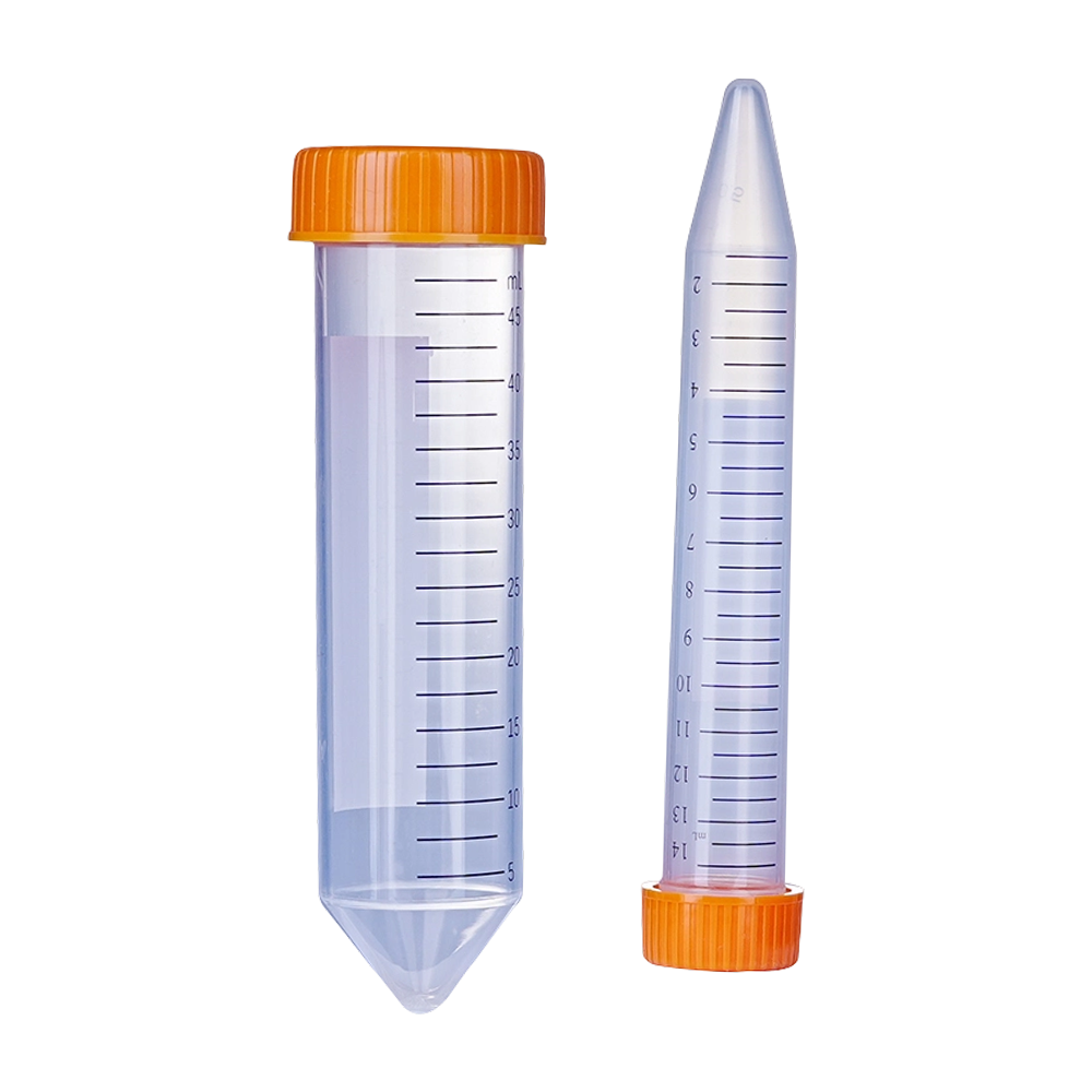 Qiujing Smooth Interior Wall Biological Sample Collection USP-6 PP Material High Transparency Centrifuge Tube