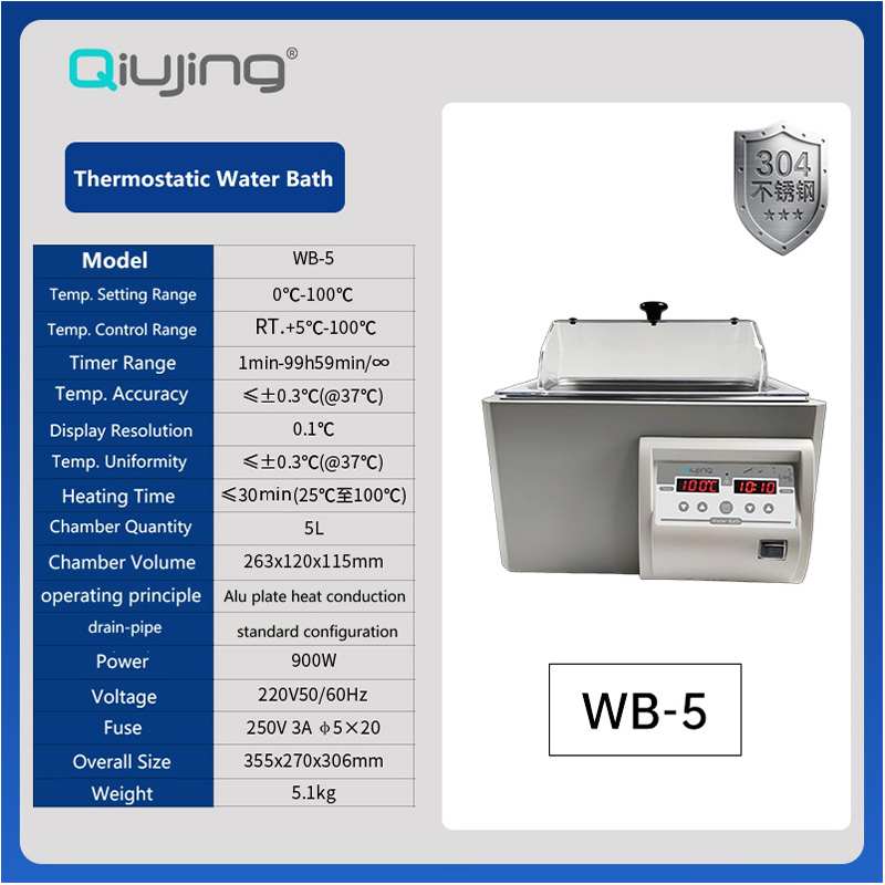 Qiujing Aqua Bath Series Thermostatica Aqua Bath Pot WB-5 Qiujing Aqua Bath Series Thermostatica Aqua Bath Pot WB-5
